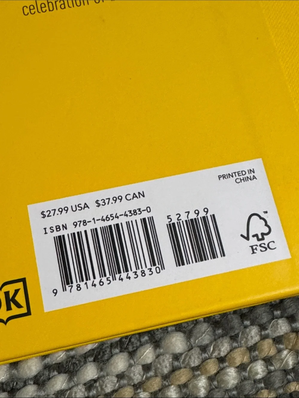 THE BEE BOOK From Penguin Random House $28 Retail NEW